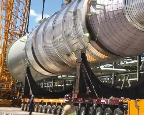 化工廠蒸餾塔運輸安全冠航手拉葫蘆關鍵保障